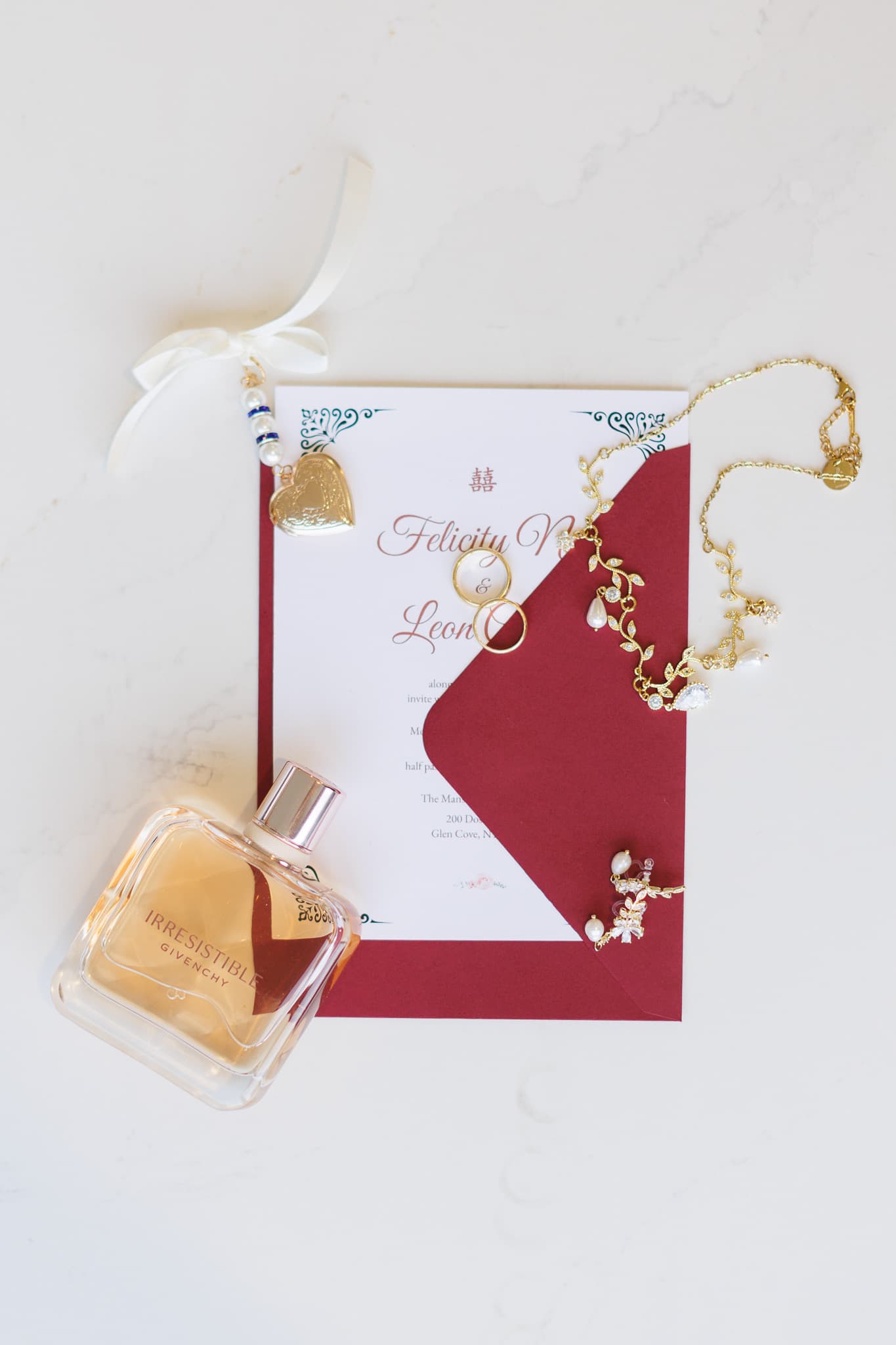 Felicity & Leon invitation details