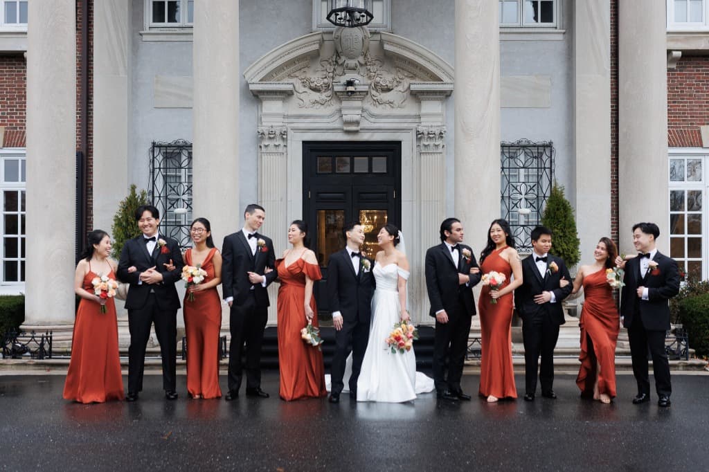 Wedding bouquet detail